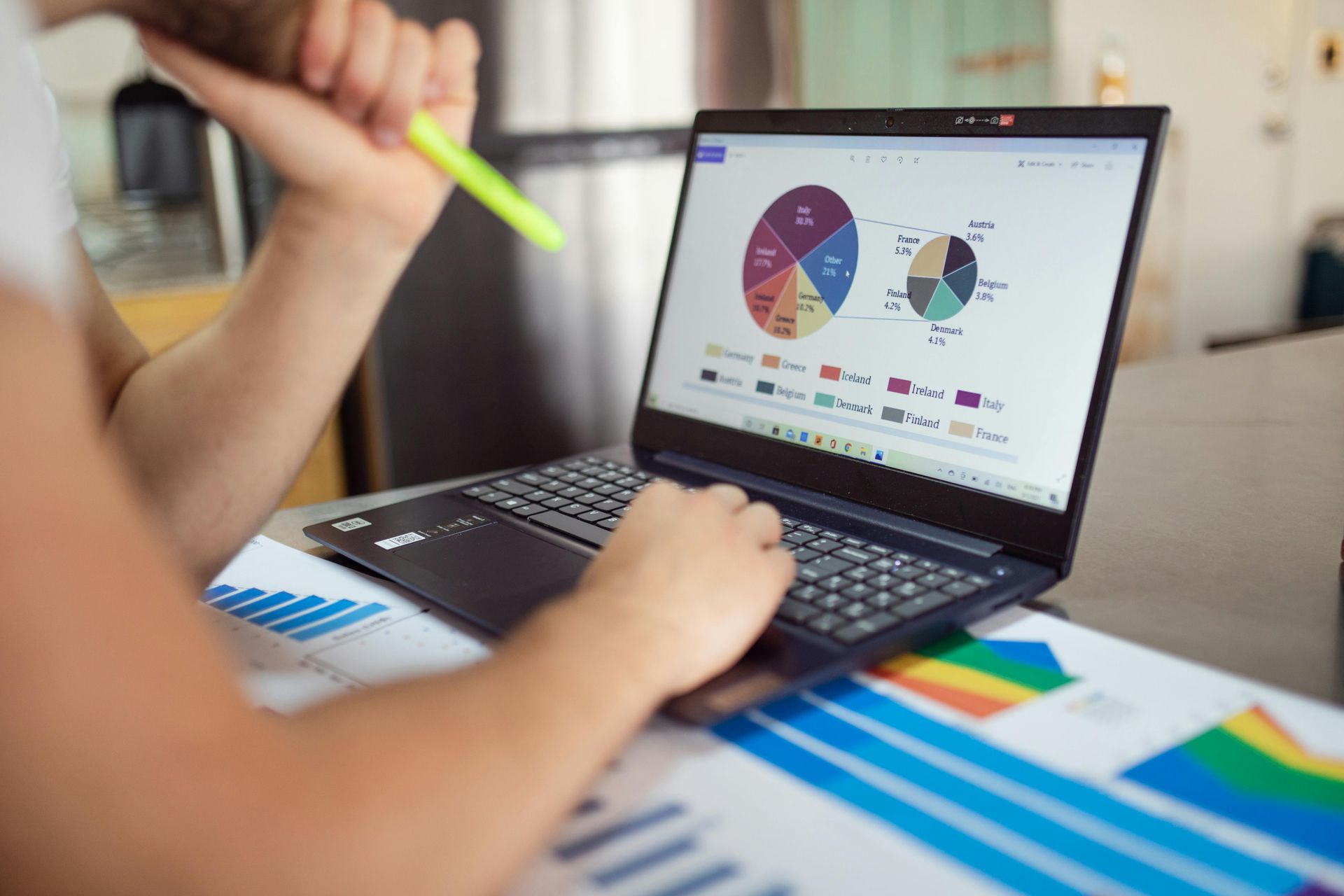 Automated system scrubbing messy customer records into clean data