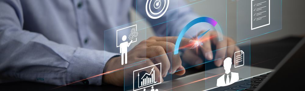 Operations dashboard tracking efficiency KPIs like cloud cost reduction