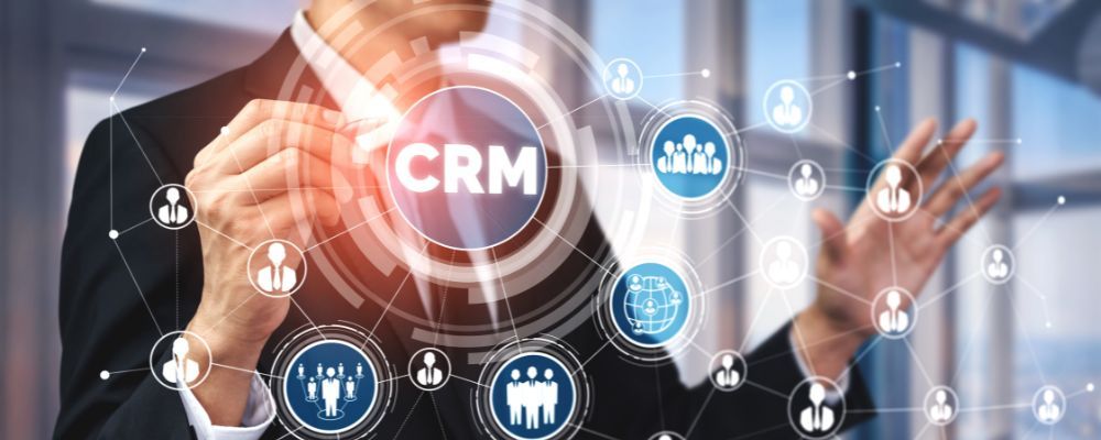 Legacy CRM dashboard fading beside emerging customer data alternatives